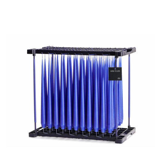 Ester & Erik Spitzkerze 32cm No. 48 "Cornflower" matt