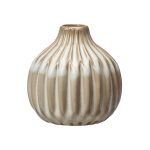 Wikholm Form kleine Keramikvase/ Kerzenhalter in zwei Ausführungen H11cm