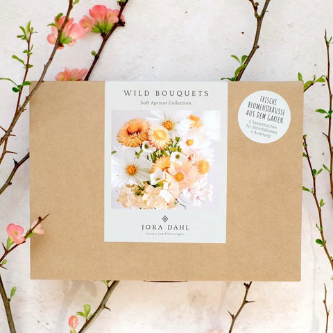 JORA DAHL Blumensamenpaket "Wild Bouquets soft Apricot"
